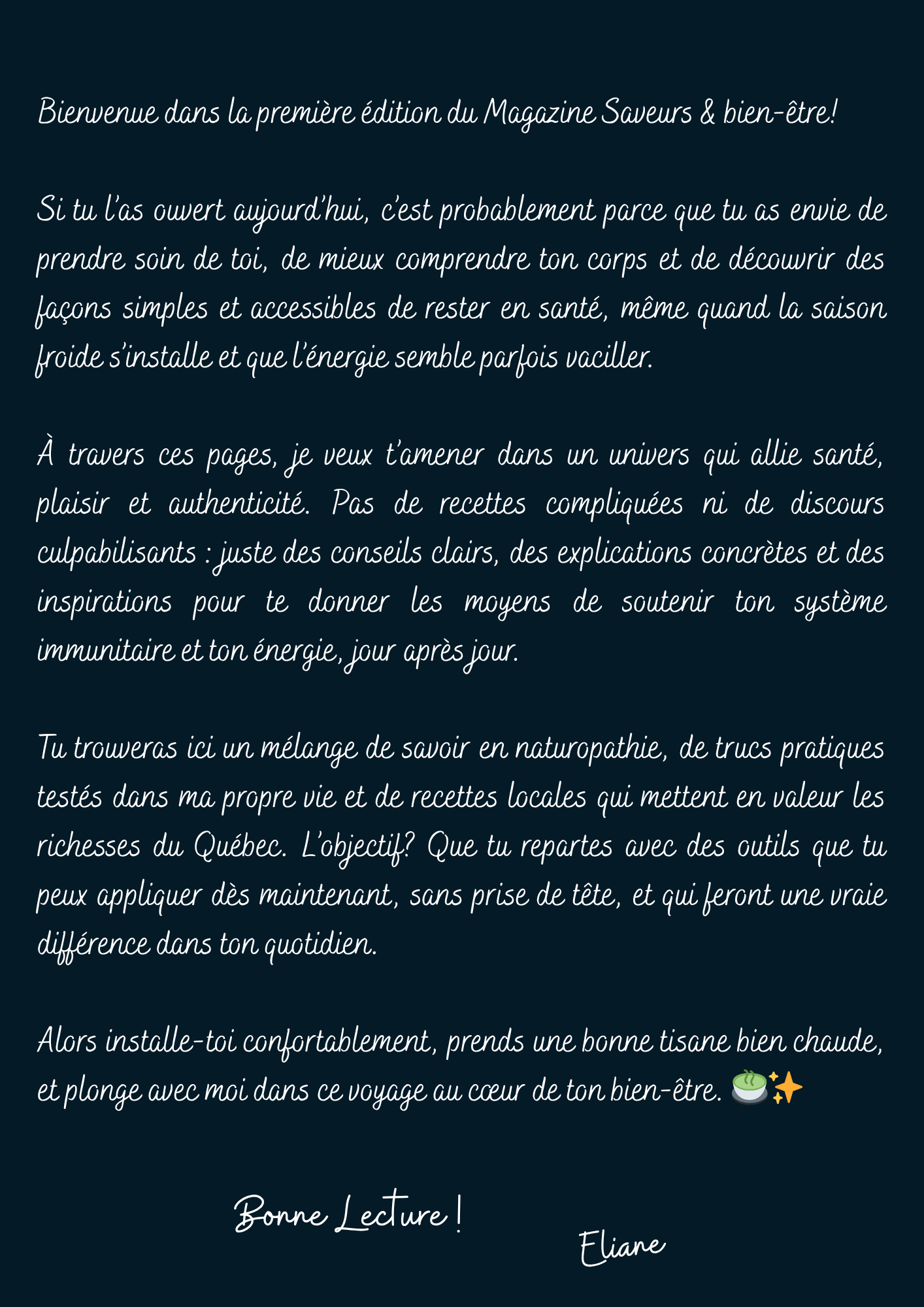 Magazine Saveurs & Bien-être | Octobre