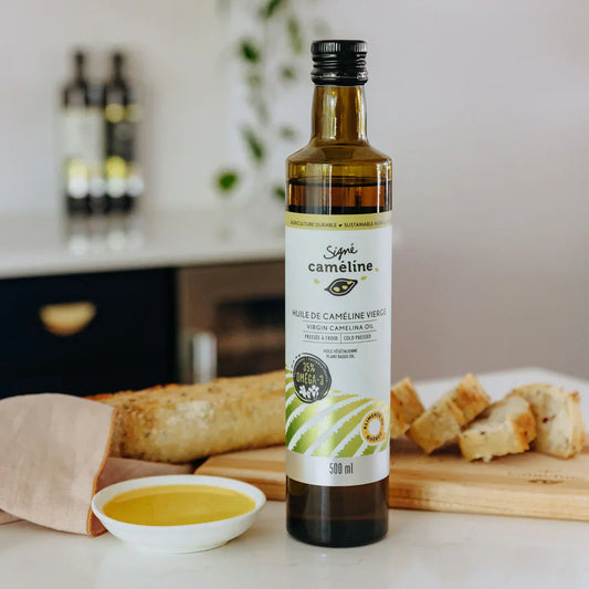 VINAIGRETTE ITALIENNE À L'HUILE DE CAMÉLINE