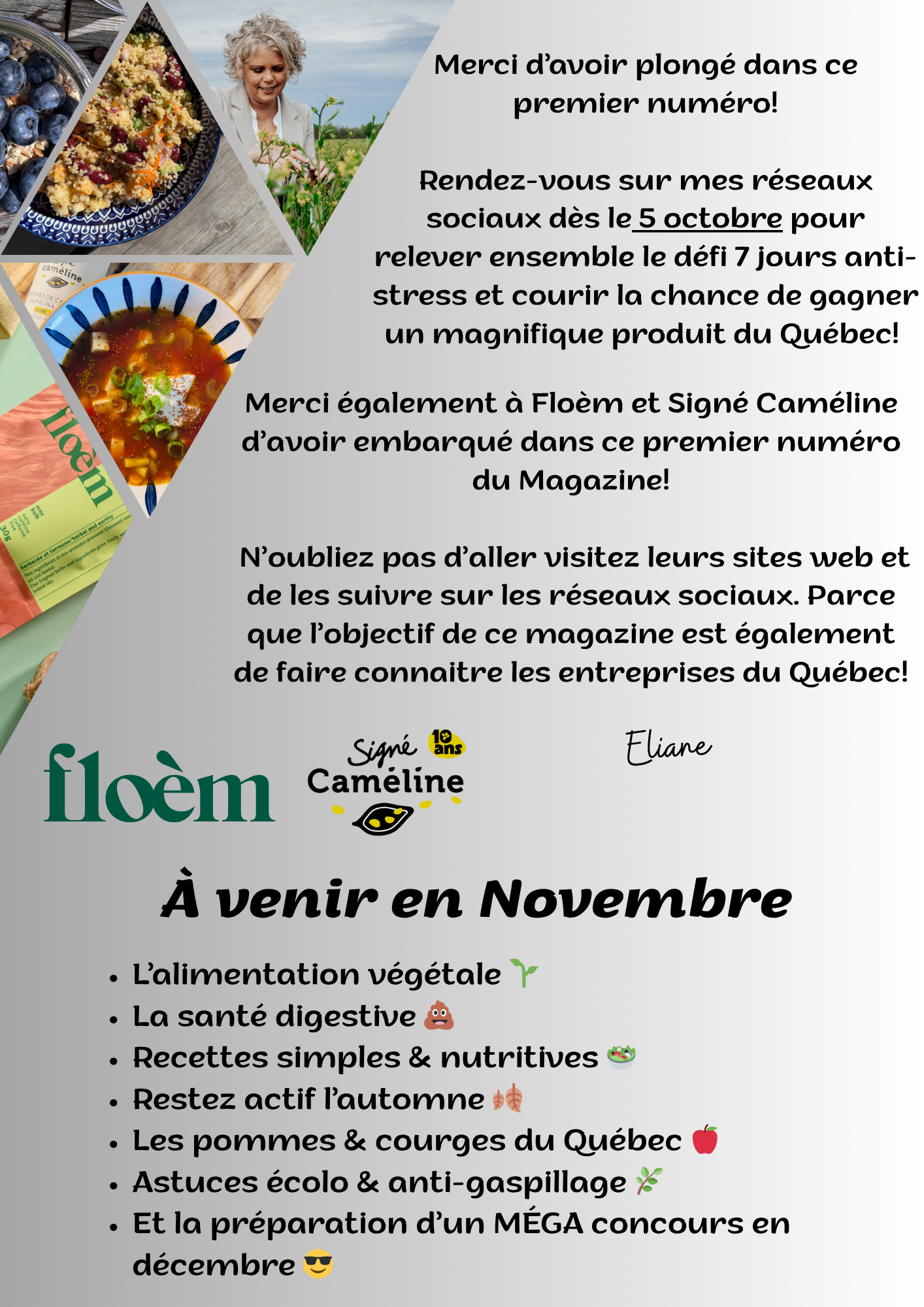 Magazine Saveurs & Bien-être | Octobre