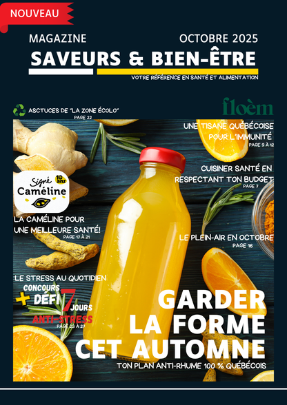 Magazine Saveurs & Bien-être | Octobre